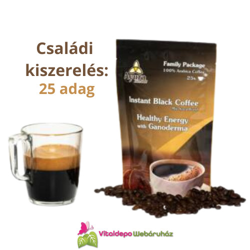 Ayura Herbal Fekete Kávé családi kiszerelés (25x)