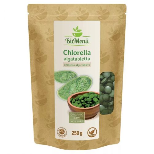 BIOMENÜ Bio chlorella tabletta 500 db 